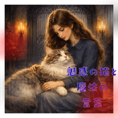 The Enchanted Cat and the Magic Words Front Cover