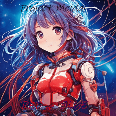 RED or BLUE (feat. SongGenerator) Front Cover