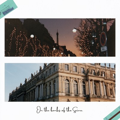 セーヌの畔でのジャケット写真