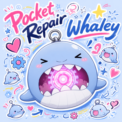 Pocket Repair Whaley Front Cover