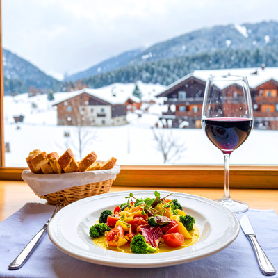 Shocking winter gourmet Front Cover