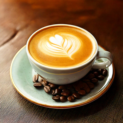 The smell of coffee in the morning Front Cover