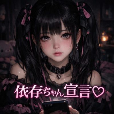 『依存ちゃん宣言♡』のジャケット写真