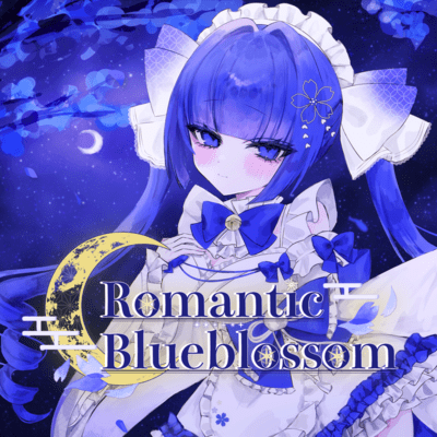 RomanticBlueblossom Front Cover