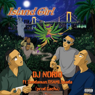 Island Girl (feat. ZendaMan, OSAMI & Spada) Front Cover