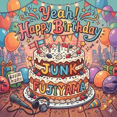 Yeah! Happy Birthday Front Cover
