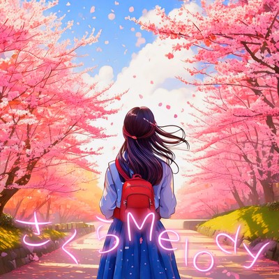 SAKURA Melody: Dreams in Bloom (feat. Tuki Belle) Front Cover