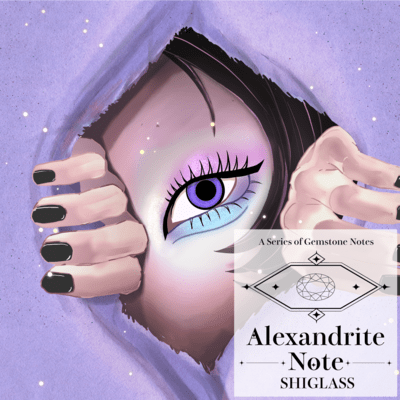 Alexandrite Note Front Cover