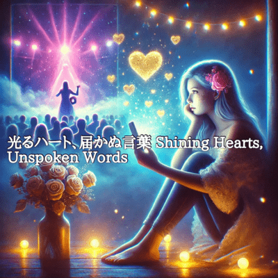 Glowing Heart, Unreachable Words / Shining Hearts, Unspoken Words Front Cover