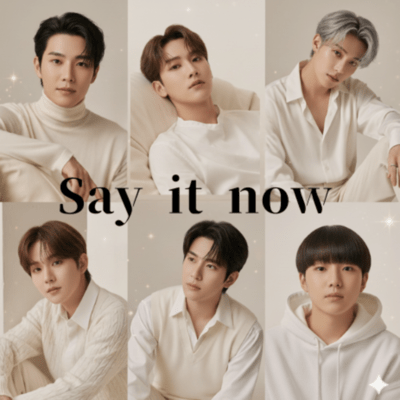 Say it nowのジャケット写真