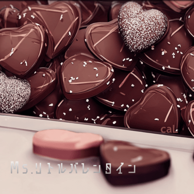 Ms. Little Valentine Front Cover