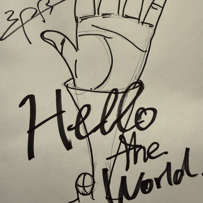 Hello the World (Demo.ver) Front Cover