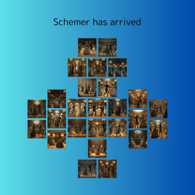 Schemer has arrived Front Cover