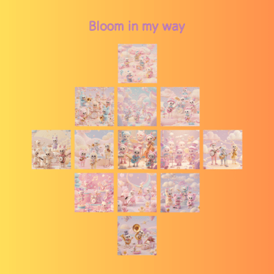 Bloom in my way (English Ver.) Front Cover