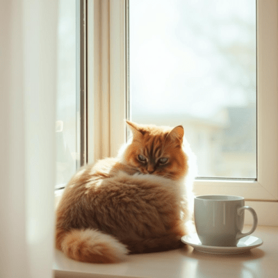 Daily Life with Cats Front Cover