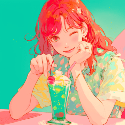 Nostalgic Melon Cream Soda Front Cover