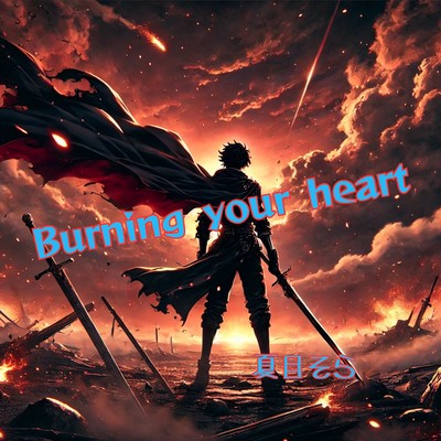 Burning your heart Front Cover