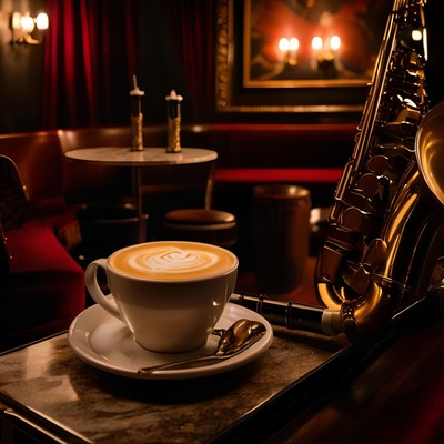Indulge in a Luxurious Moment with This Jazz ~Velvet Latte~ Front Cover
