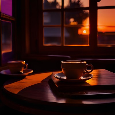 Unwind After Work with Ultimate Chill Jazz ~ Sundown Espresso~ Front Cover
