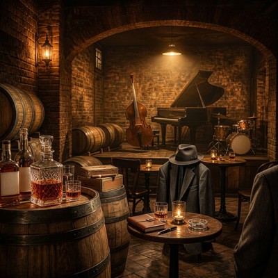 Midnight Tales from the Underground Jazz Club Front Cover