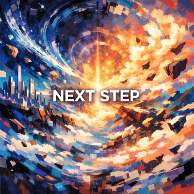 next step Front Cover