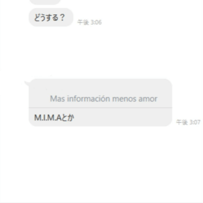 M.I.M.A Front Cover