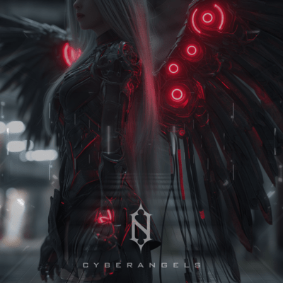 CYBERANGELS (Metal Ver.) Front Cover