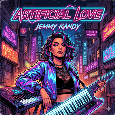 Artificial Love -The Synth Pop Sessions- Front Cover