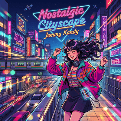 Nostalgic Cityscape - City Pop Sessions - Front Cover