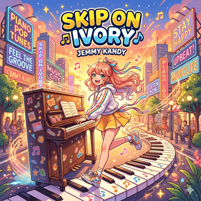 Skip on Ivory - Pop Piano Sessions - Front Cover
