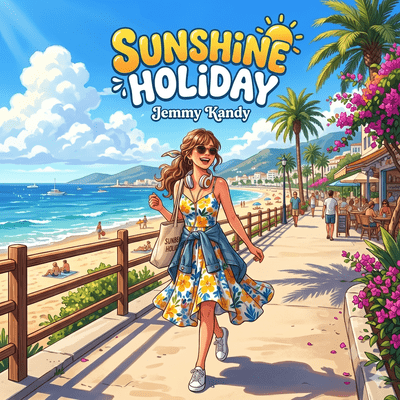 Sunshine Holiday - Daylight Pop Sessions - Front Cover