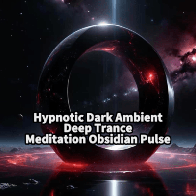 Hypnotic Dark Ambient Deep Trance Meditation Obsidian Pulse Front Cover