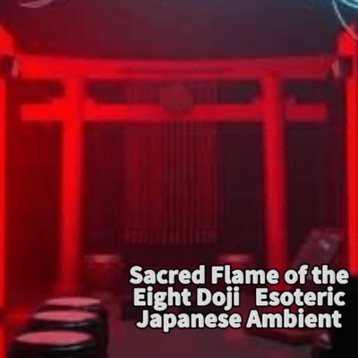 Sacred Flame of the Eight Doji Esoteric Japanese Ambient Front Cover