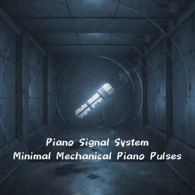 Piano Signal System Minimal Mechanical Piano Pulsesのジャケット写真
