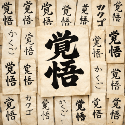 各々書く覚悟のジャケット写真