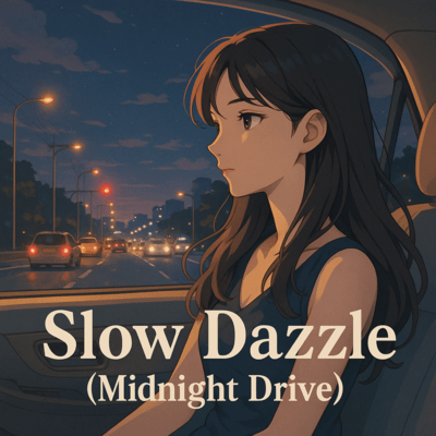 Slow Dazzle (Midnight Drive) Front Cover