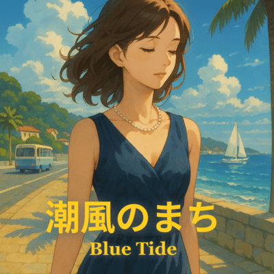 Shiokaze no Machi (Blue Tide) Front Cover