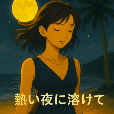 熱い夜に溶けてのジャケット写真