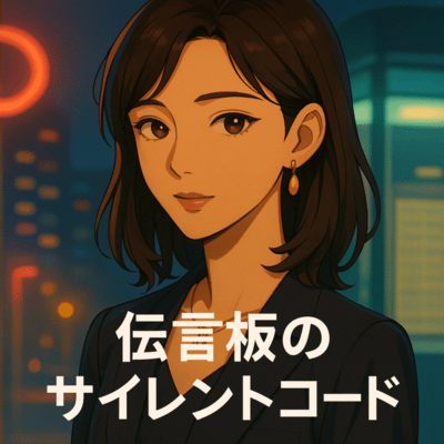 伝言板のサイレントコードのジャケット写真