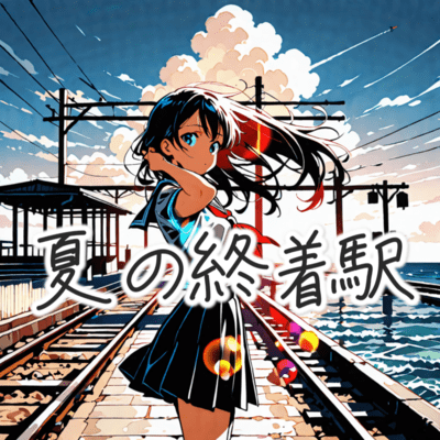 夏の終着駅 (feat. 初音ミク)のジャケット写真