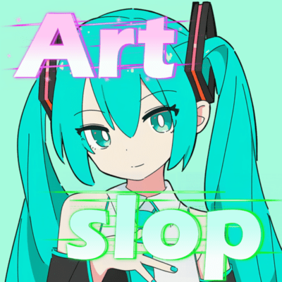 Art slop (feat. HATSUNE MIKU) Front Cover