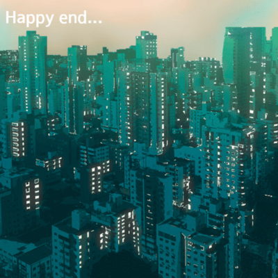 Happy end... Front Cover