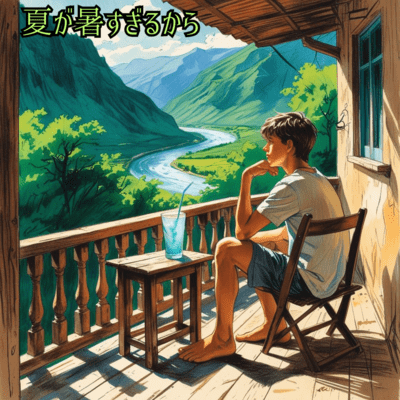 Because it's too hot today Front Cover