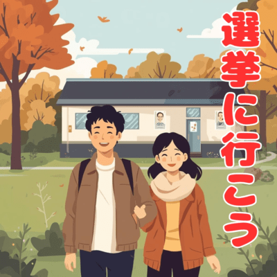 選挙に行こうのジャケット写真