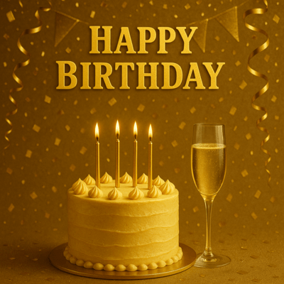 Happy birthday Front Cover