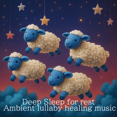 Deep Sleep for rest Ambient lullaby healing music Front Cover