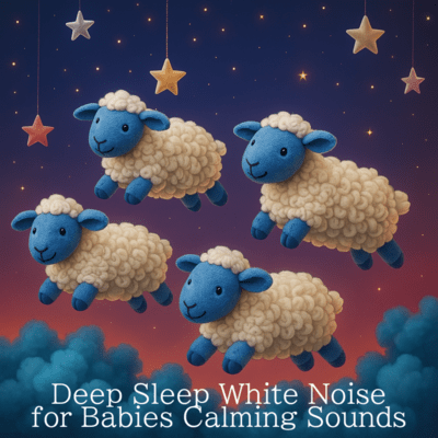 Deep Sleep White Noise for Babies Calming Sounds Front Cover
