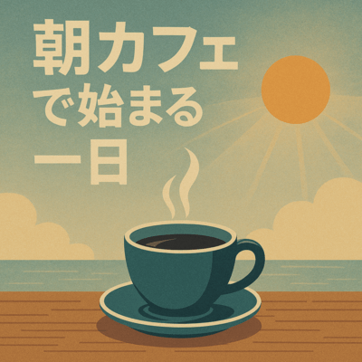 朝カフェで始まる一日のジャケット写真
