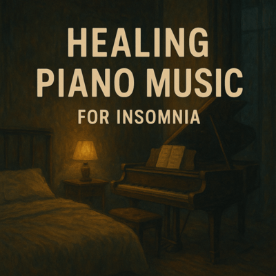 Healing Piano Music for Insomnia Relief Front Cover