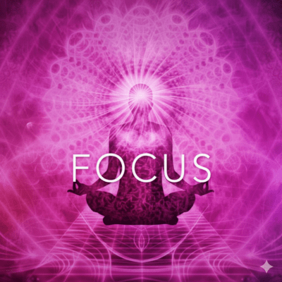 Focus Ambient BGM for Deep Concentration and Relaxation Front Cover